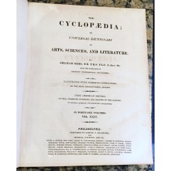 The Cyclopaedia (40 vol. set, lacking plate volumes)